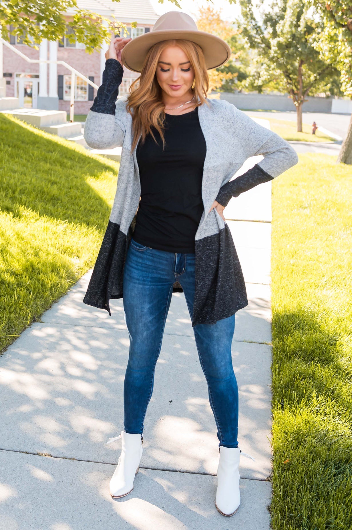 Harvest Ready Modest Cardigan Tops vendor-unknown