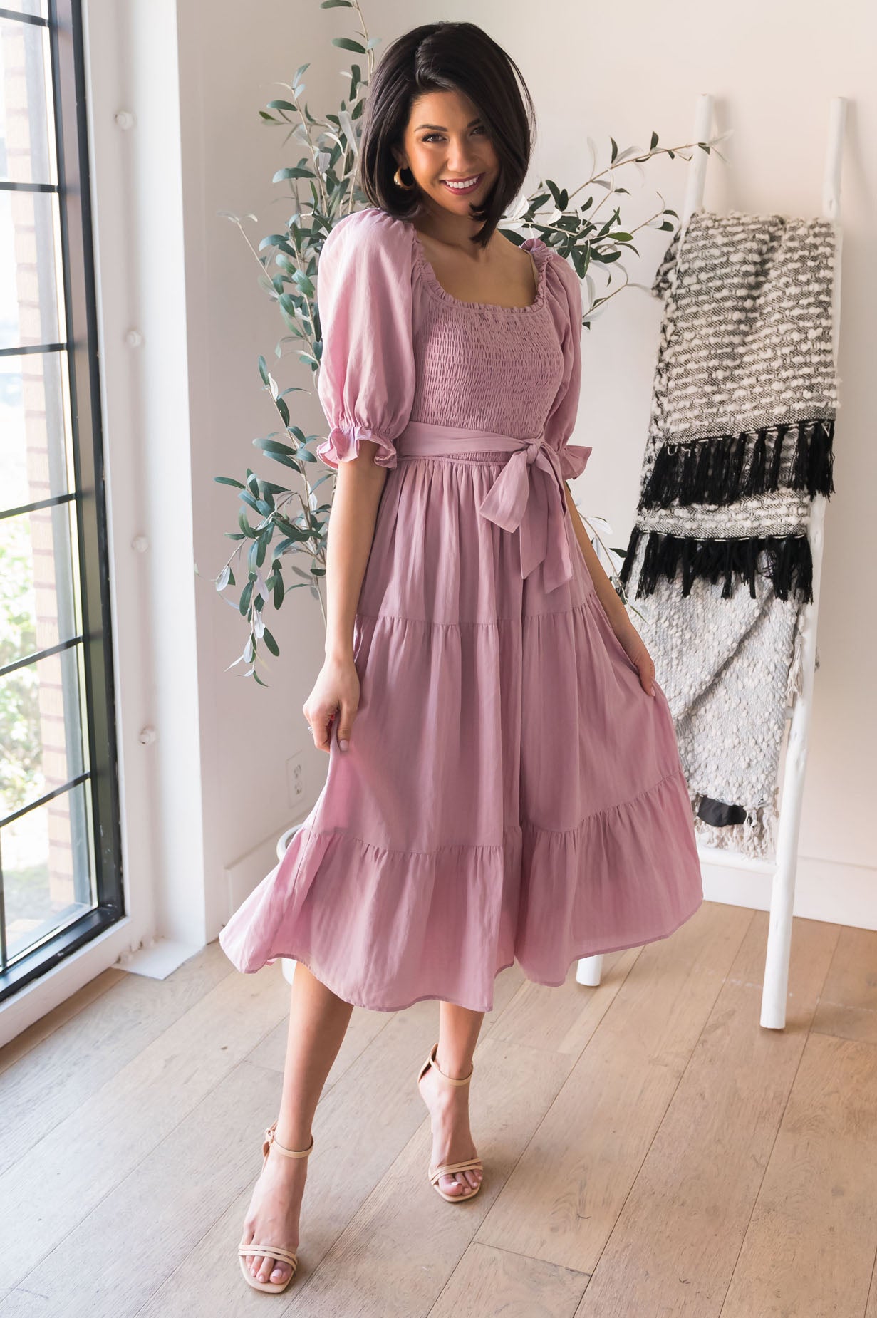 The Anjanette Modest Dresses vendor-unknown