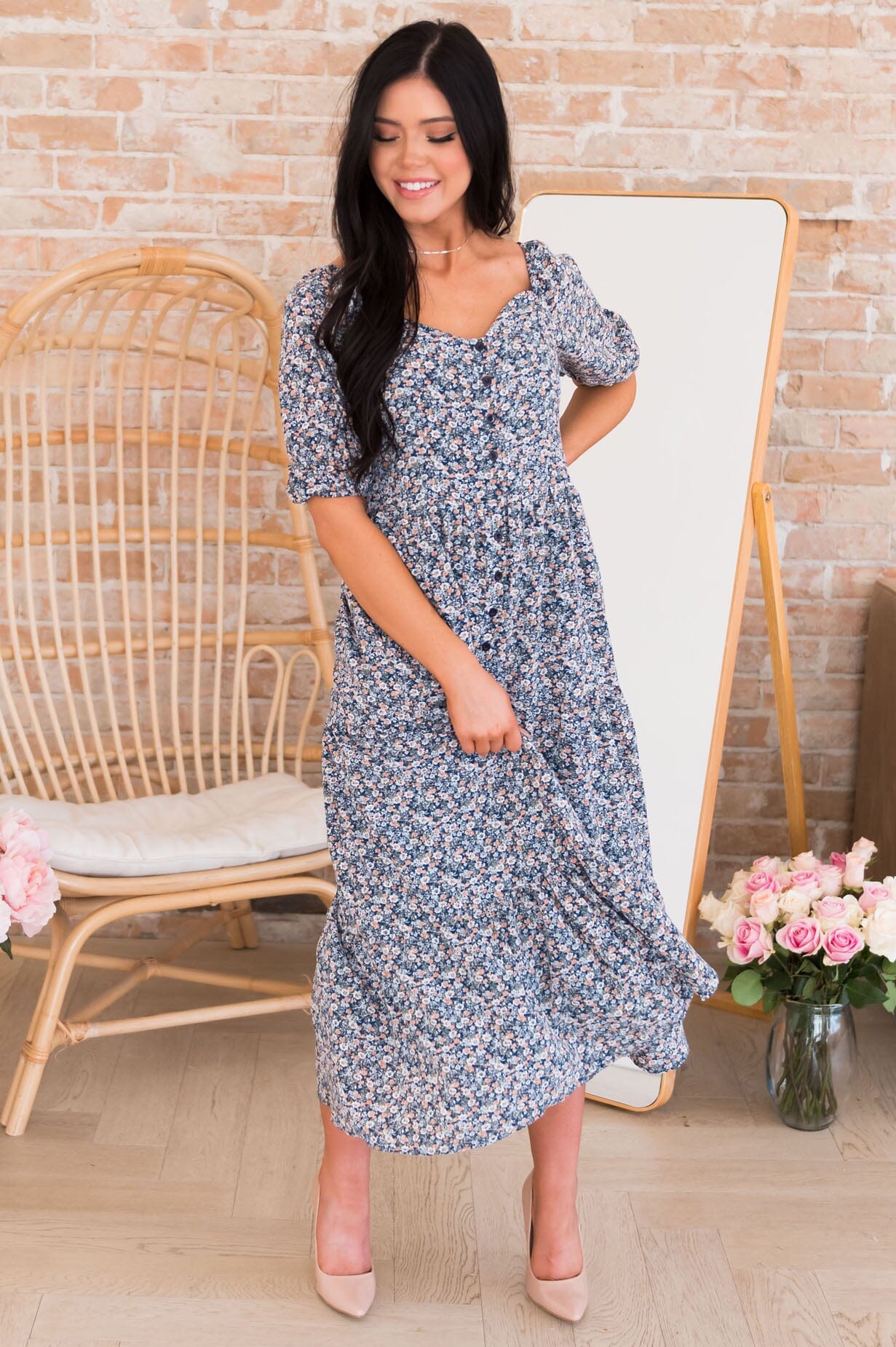 The Drew Modest Dresses vendor-unknown