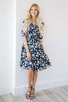The Kayleigh Modest Dresses vendor-unknown Navy XS