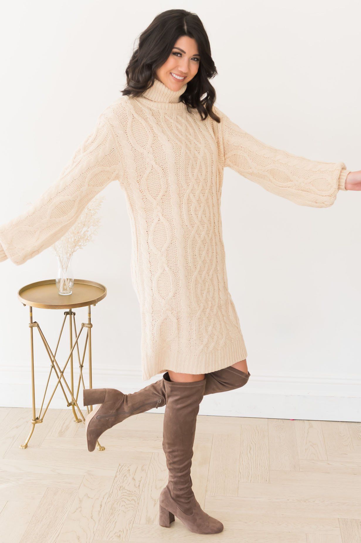 The Adrian Modest Dresses vendor-unknown