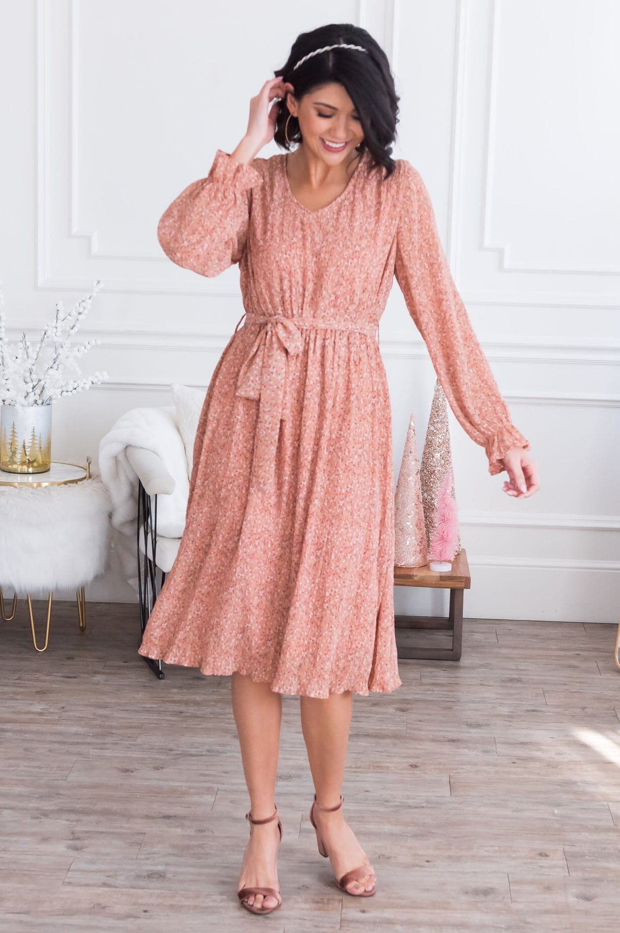 The Elena Modest Dresses vendor-unknown