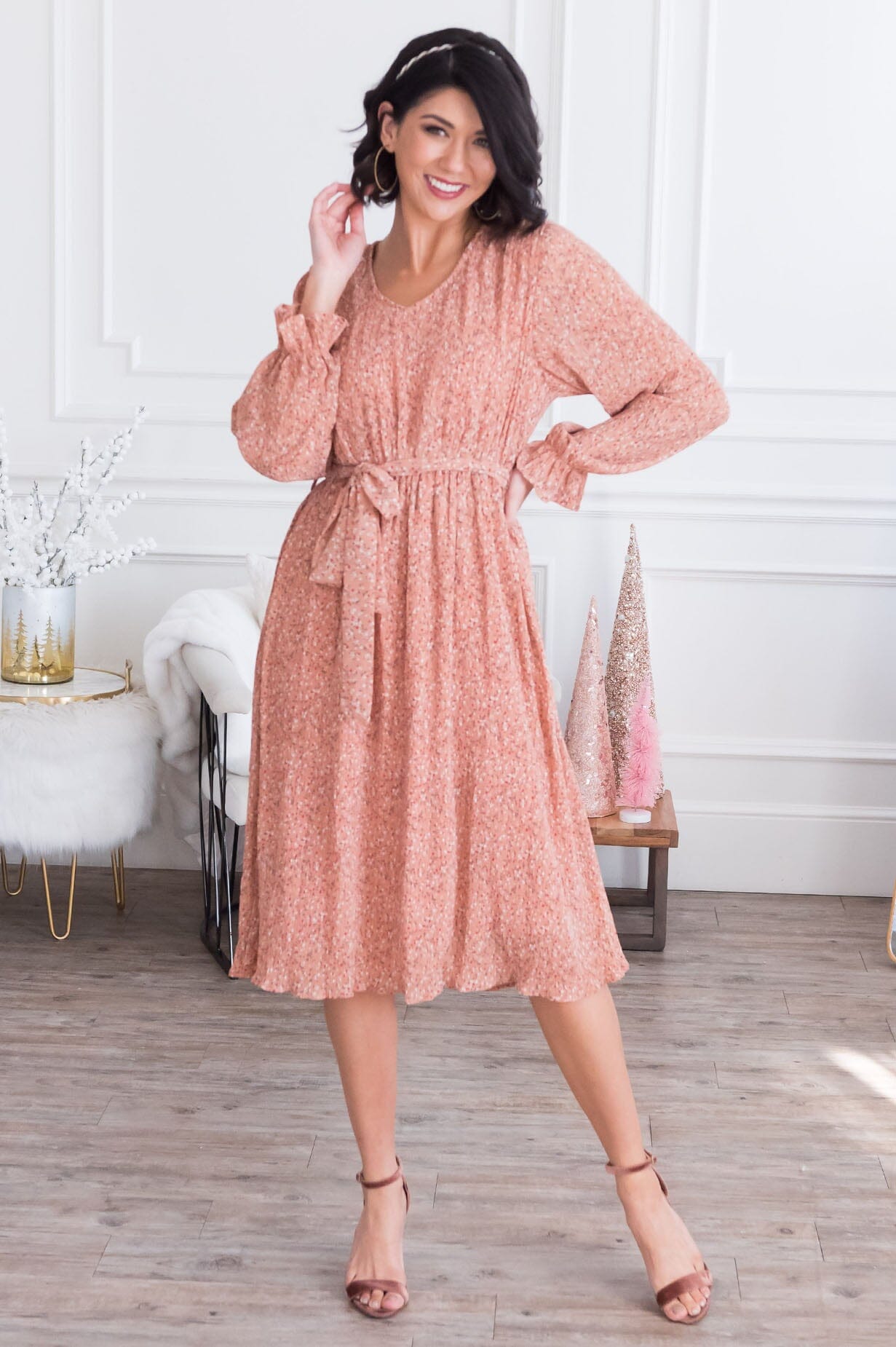 The Elena Modest Dresses vendor-unknown