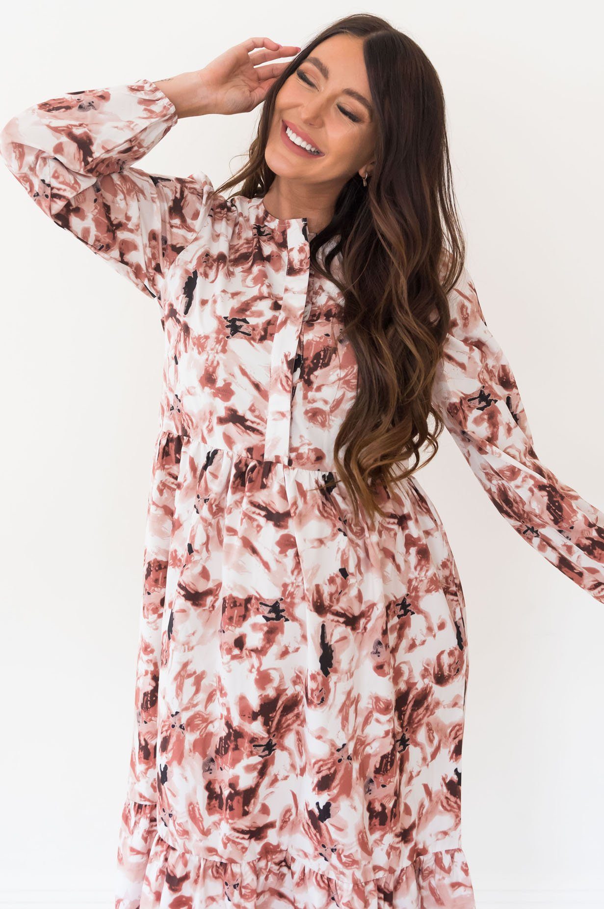 The Saundra Modest Dresses vendor-unknown