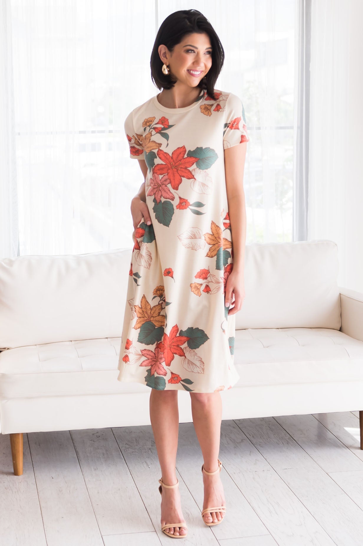 The Trischa Modest Dresses vendor-unknown