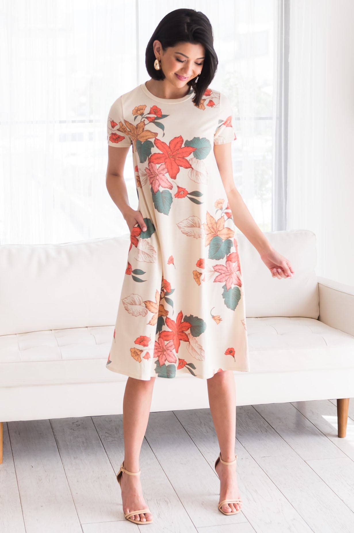 The Trischa Modest Dresses vendor-unknown