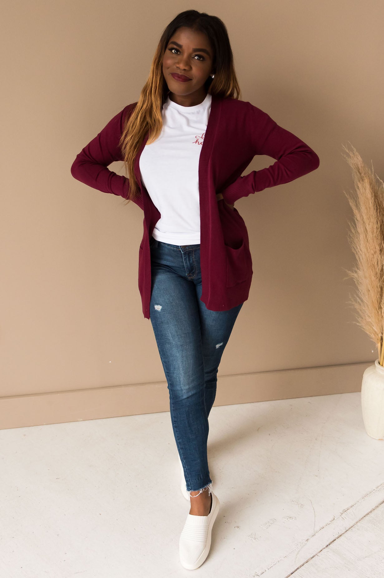 Wish Come True Modest Cardigan Modest Dresses vendor-unknown