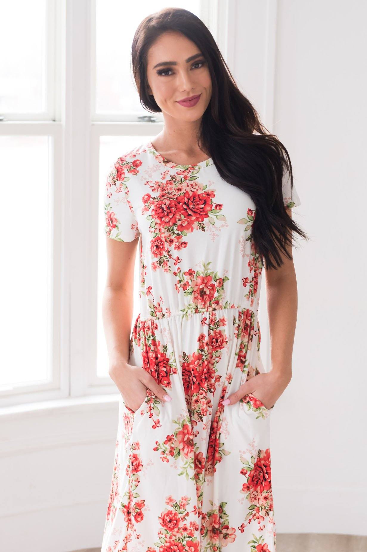 The Santana Modest Dresses vendor-unknown