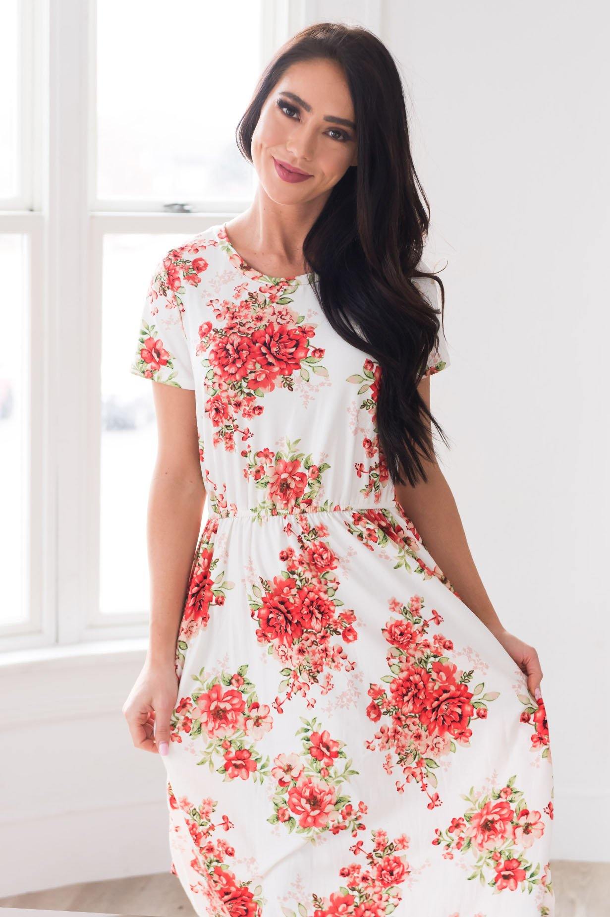 The Santana Modest Dresses vendor-unknown