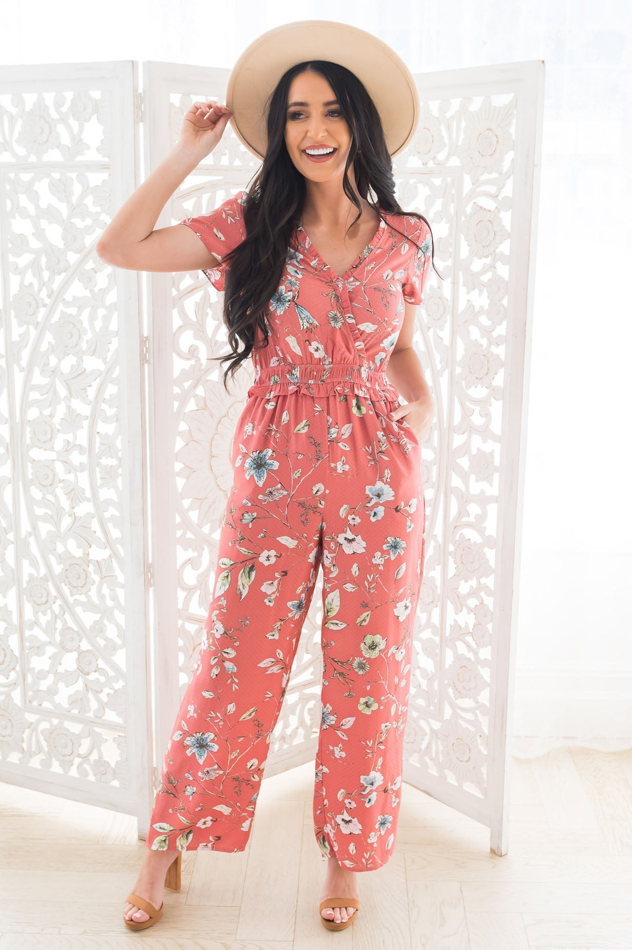 The Peony Modest Jumpsuit Modest Dresses vendor-unknown