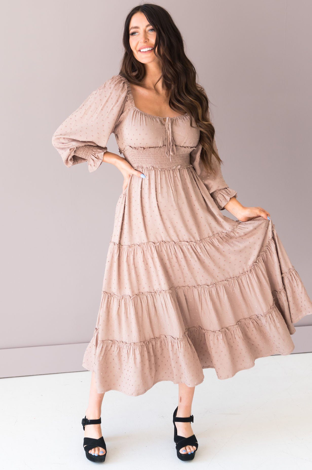 The Journee Modest Dresses vendor-unknown