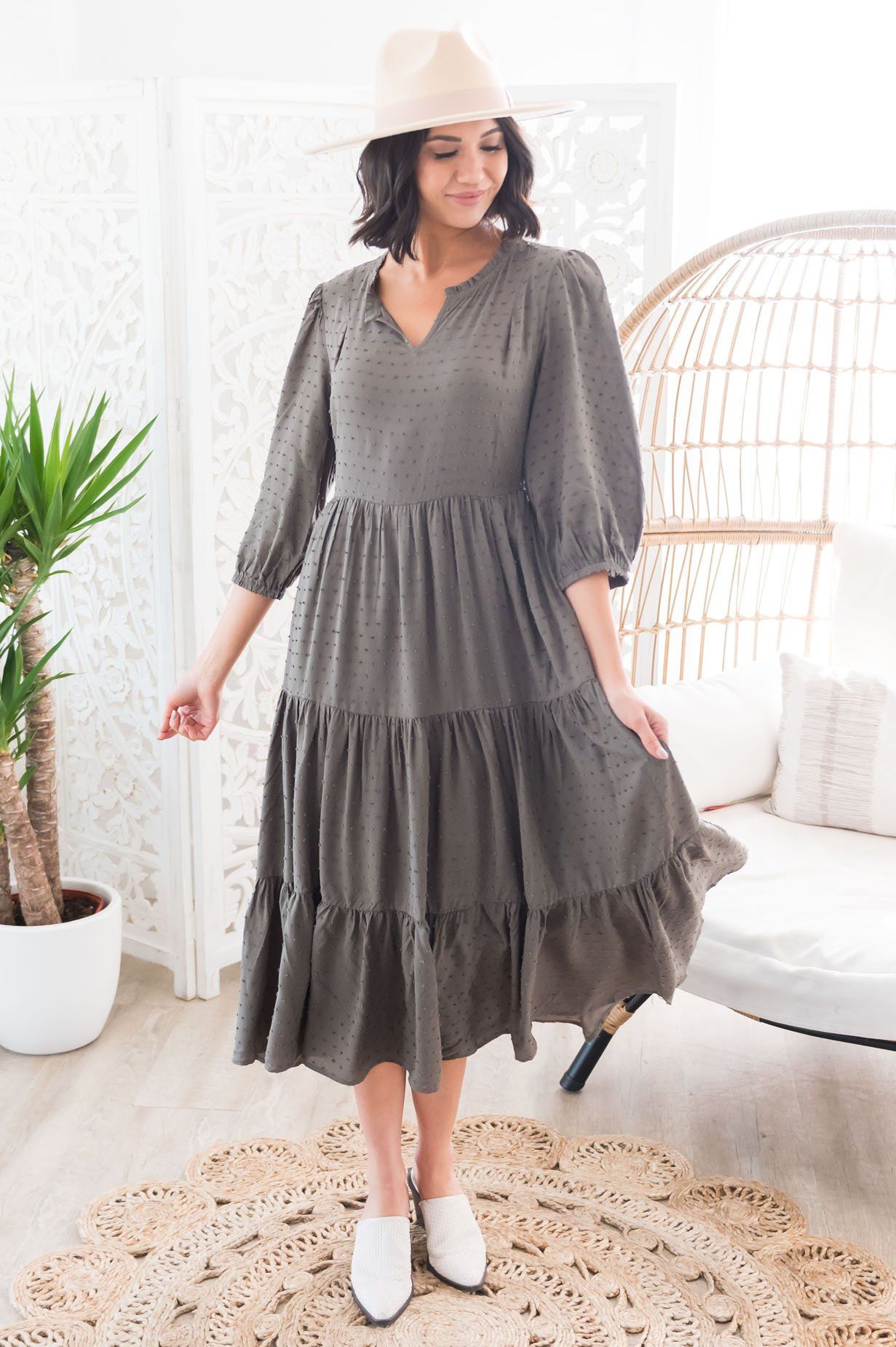 The Hana Modest Dresses vendor-unknown