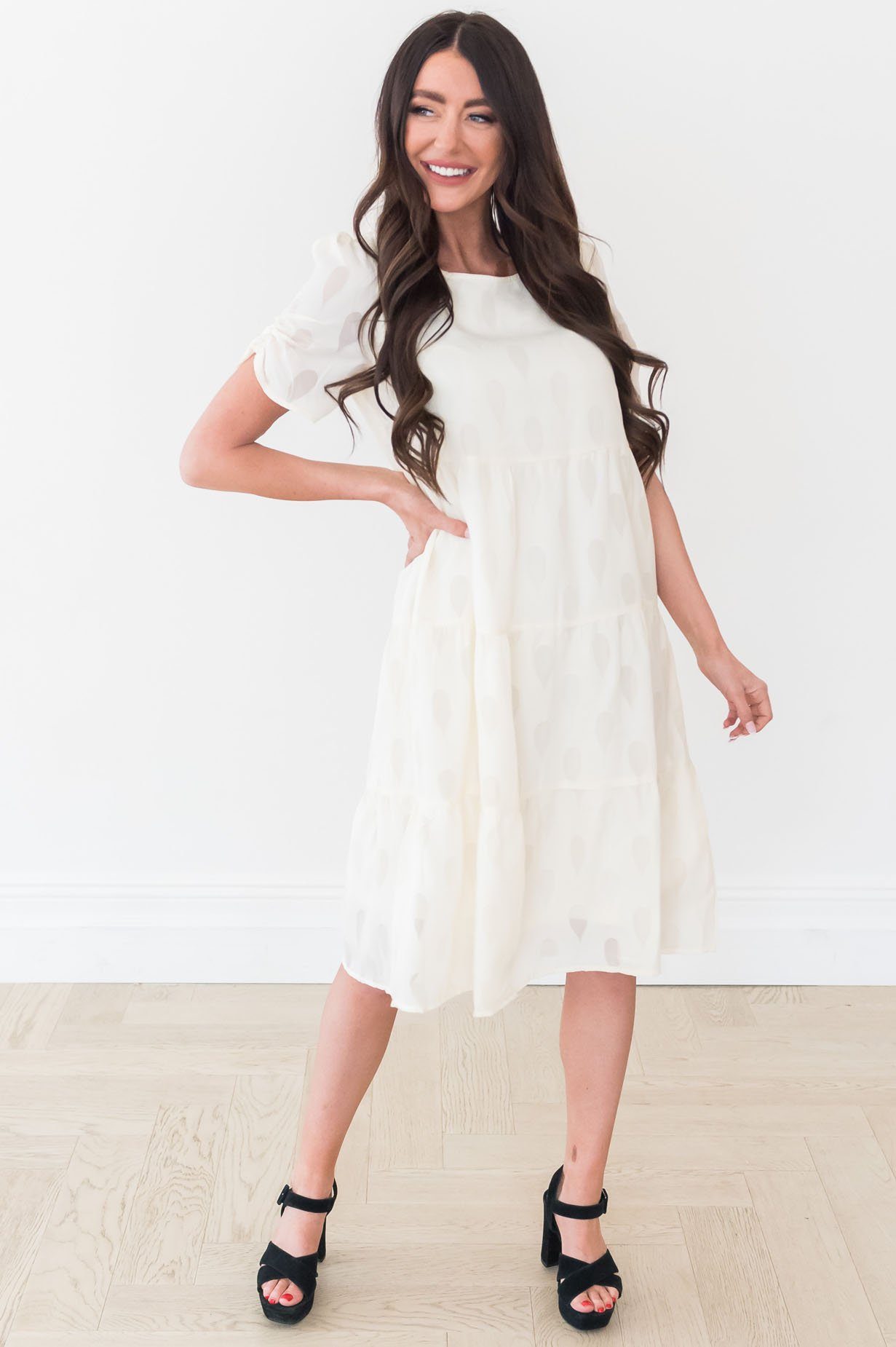 The Renata Modest Dresses vendor-unknown