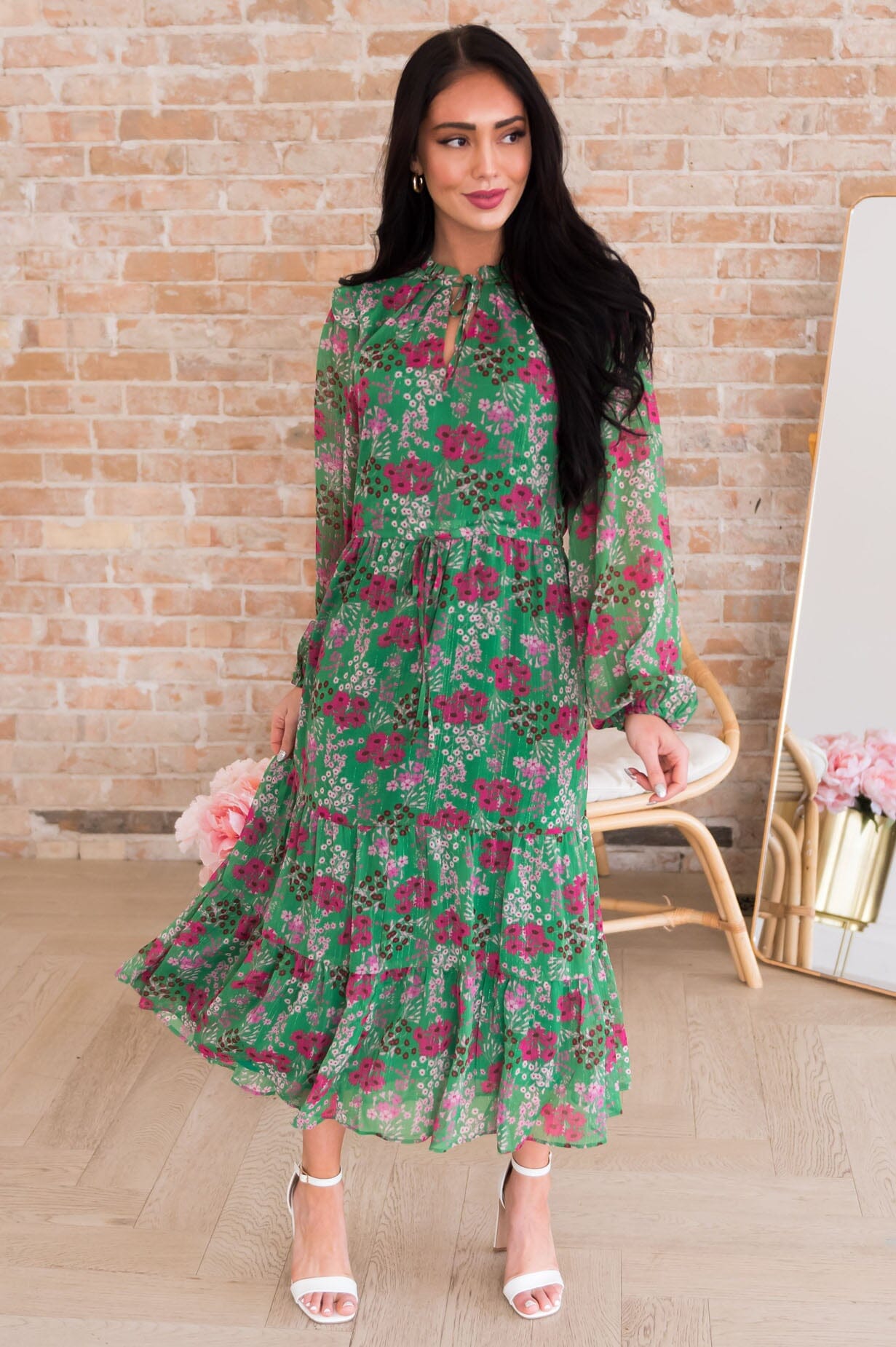 The Elani Modest Dresses vendor-unknown