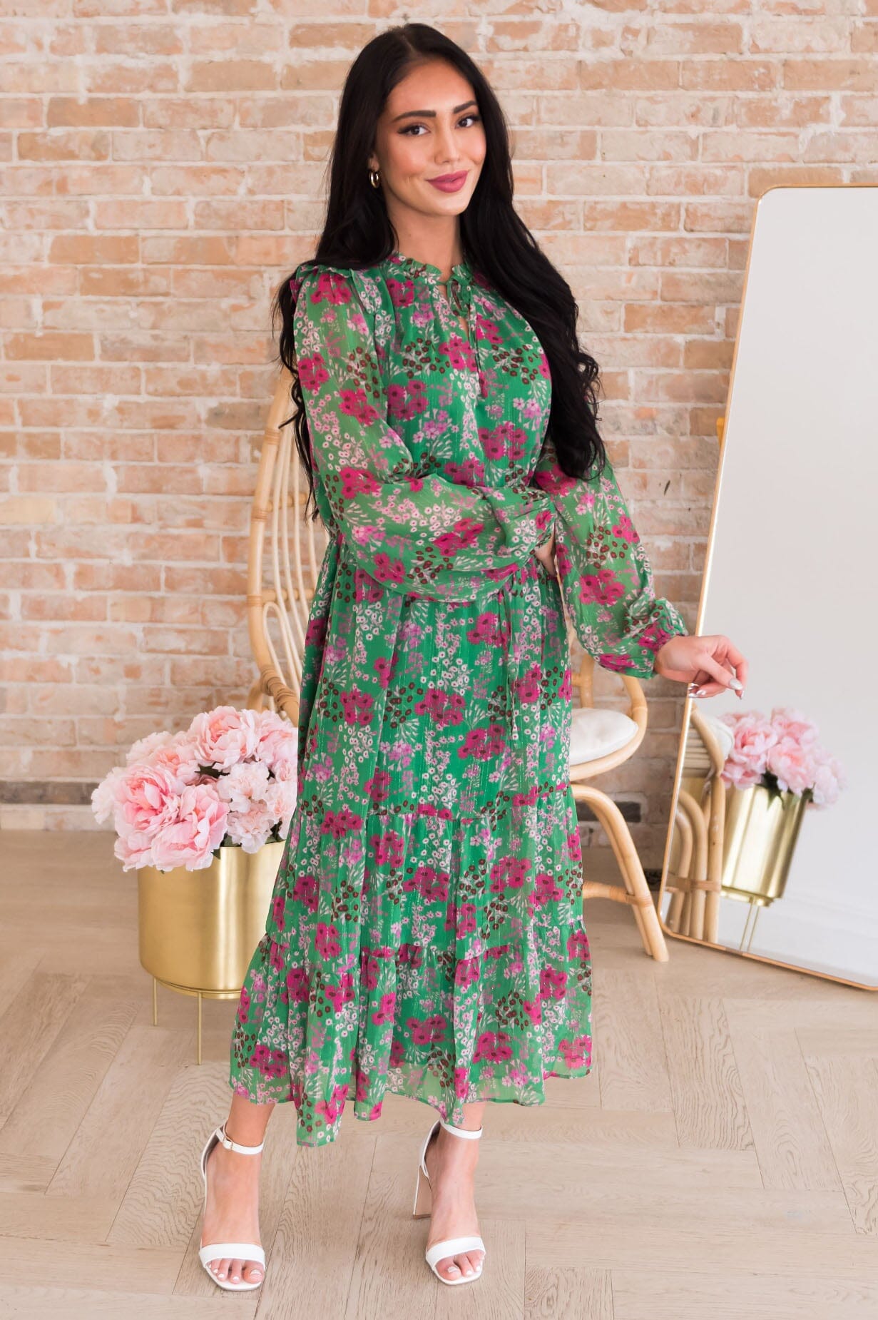 The Elani Modest Dresses vendor-unknown