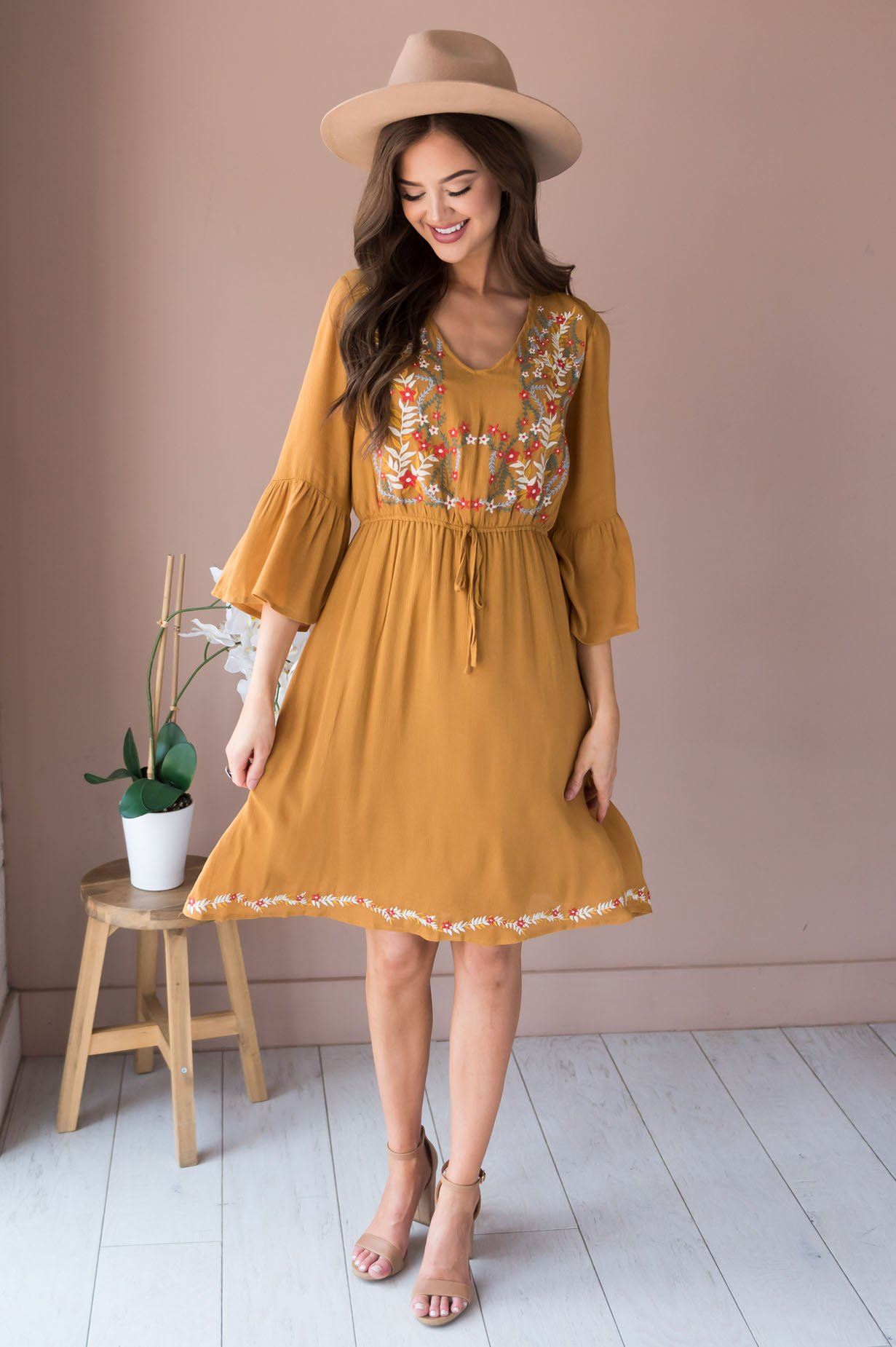 The Luciana Modest Dresses vendor-unknown