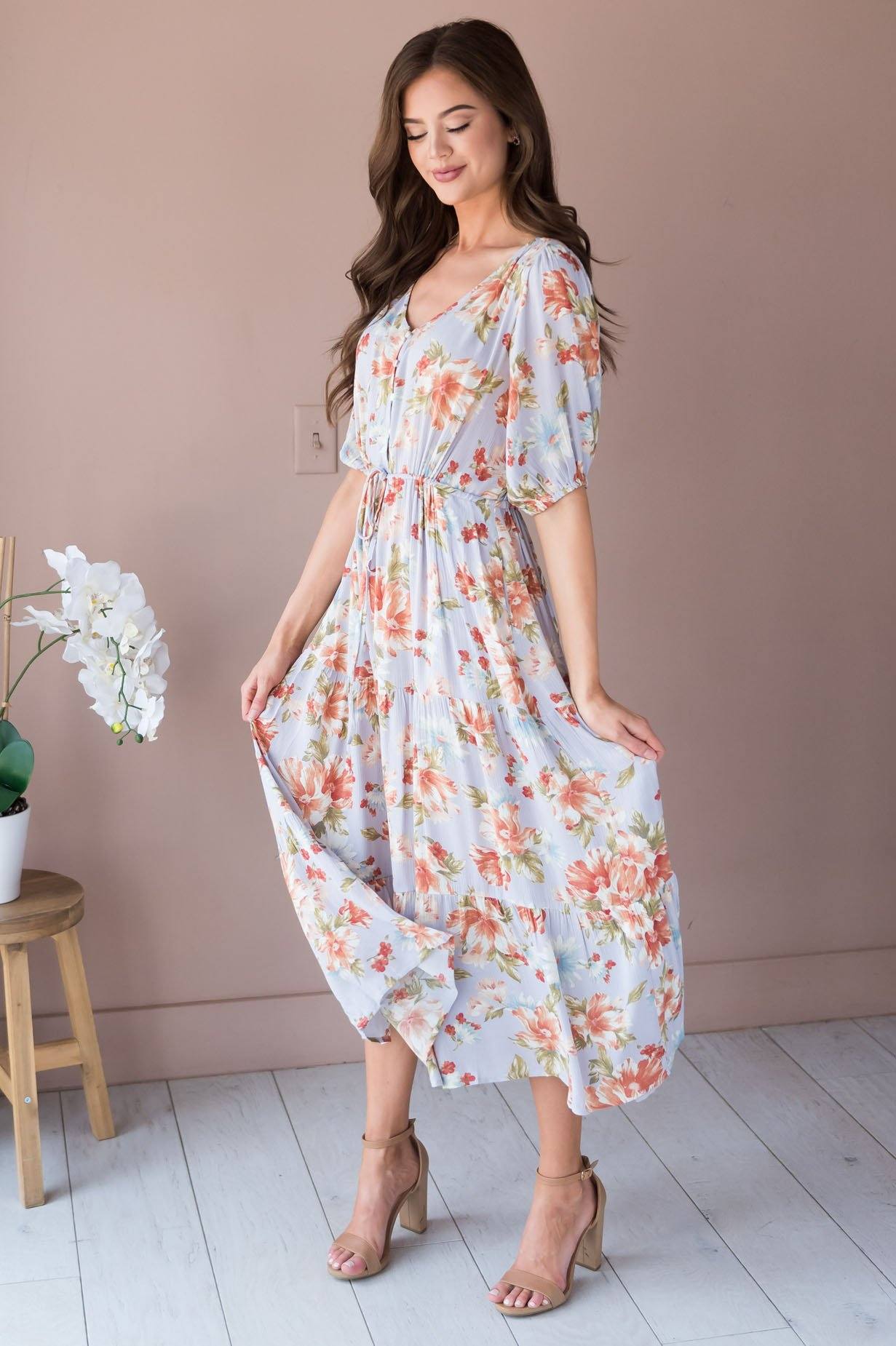 The Alesha Modest Dresses vendor-unknown