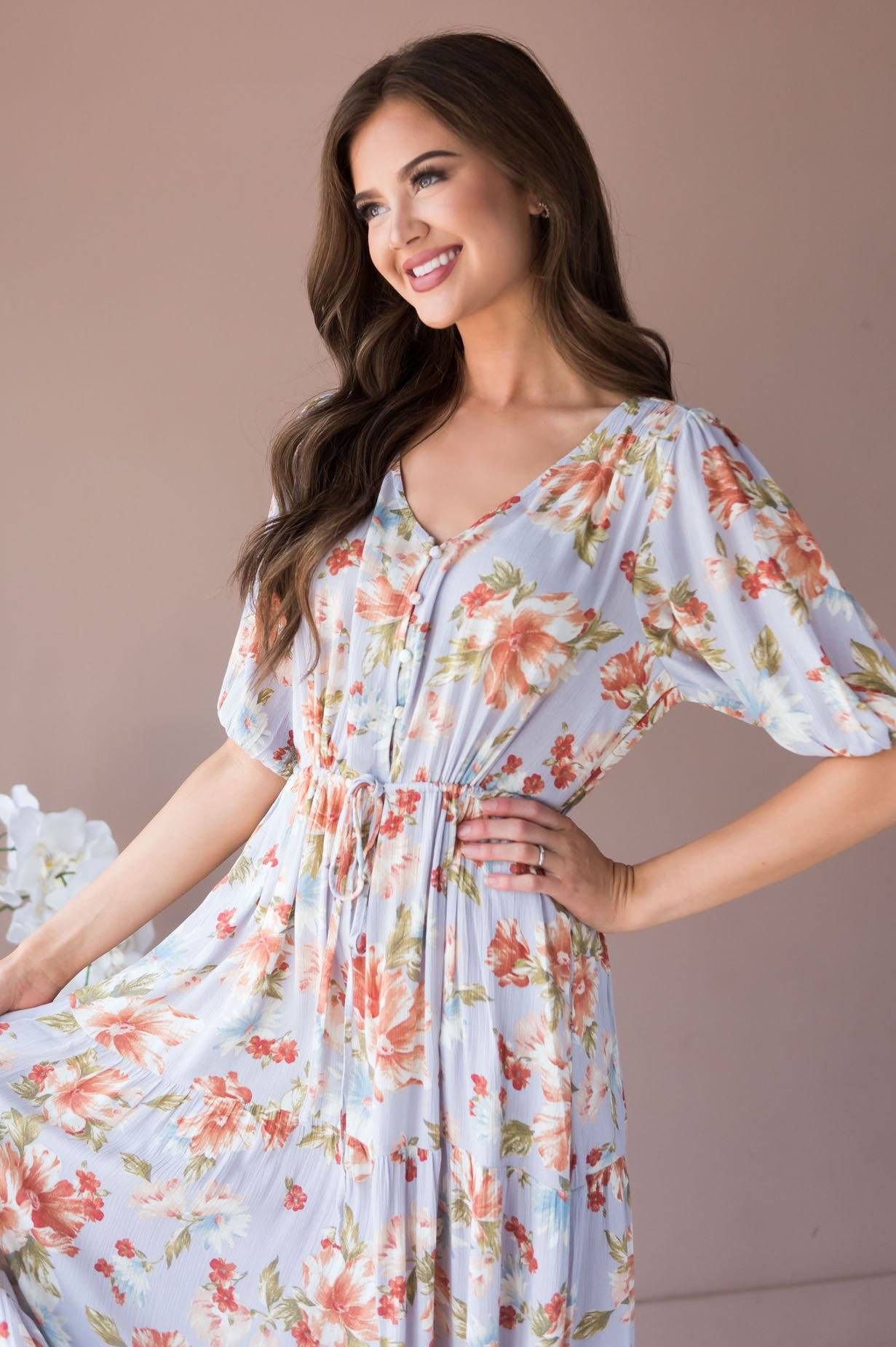 The Alesha Modest Dresses vendor-unknown