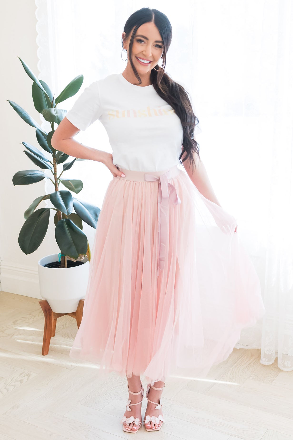 Forever Soulmates Modest Tulle Skirt Skirts vendor-unknown
