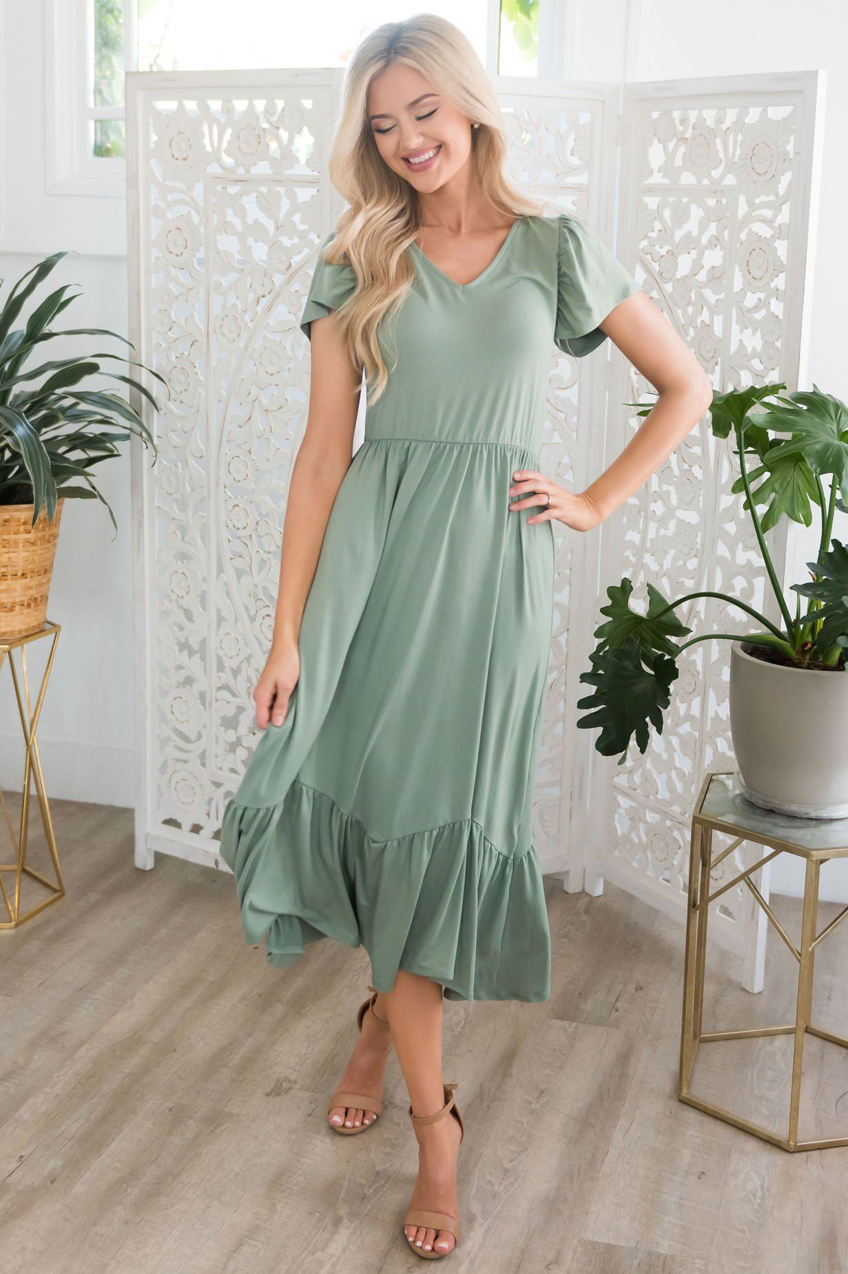 The Belva Modest Dresses vendor-unknown