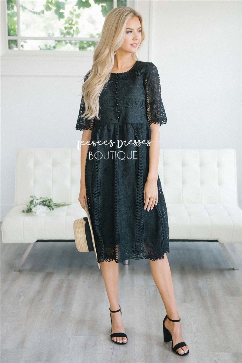 Love At First Sight- Nursing Friendly Modest Dresses vendor-unknown