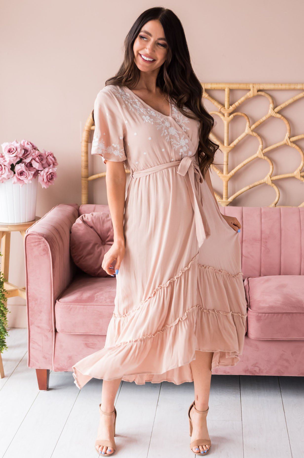 The Beverly Modest Dresses vendor-unknown