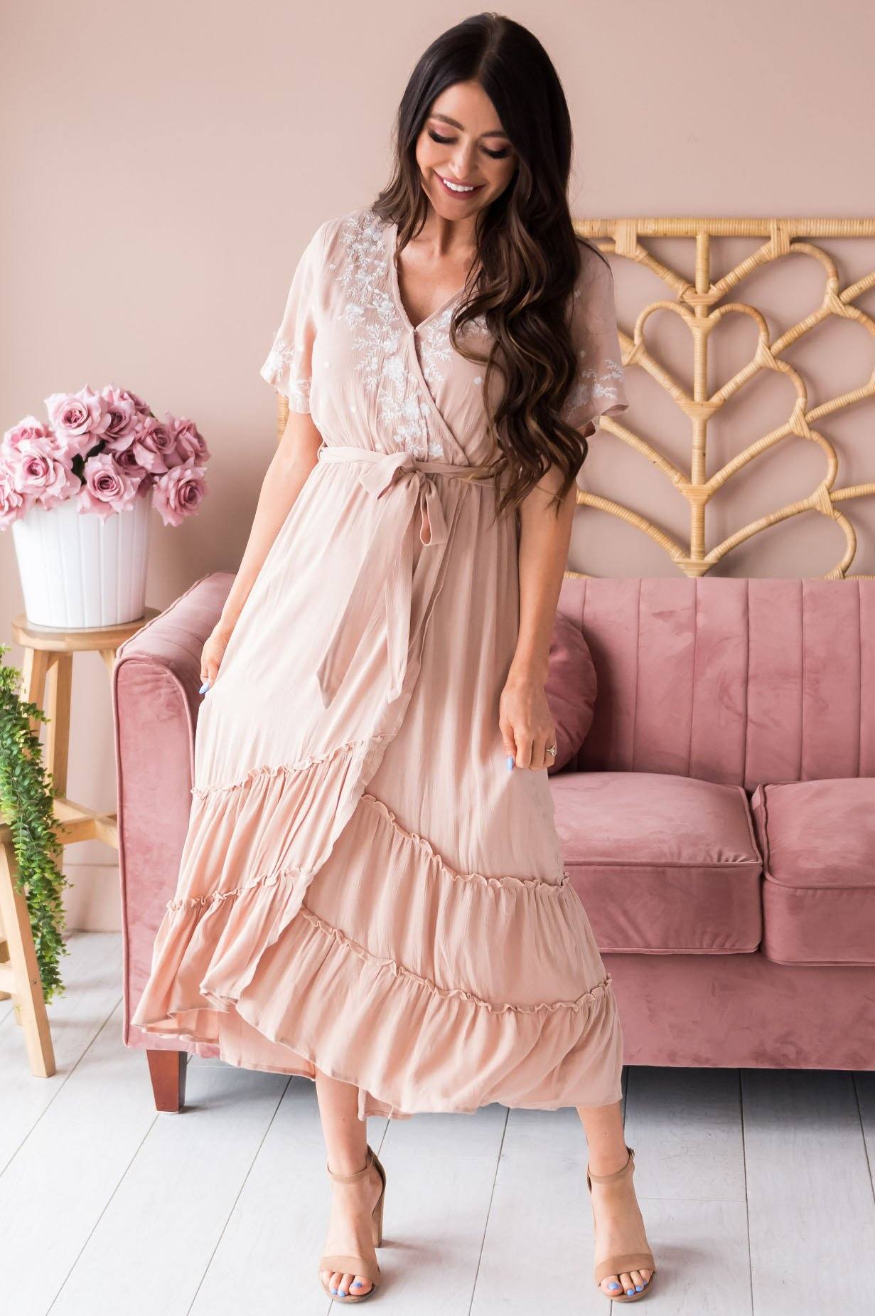 The Beverly Modest Dresses vendor-unknown