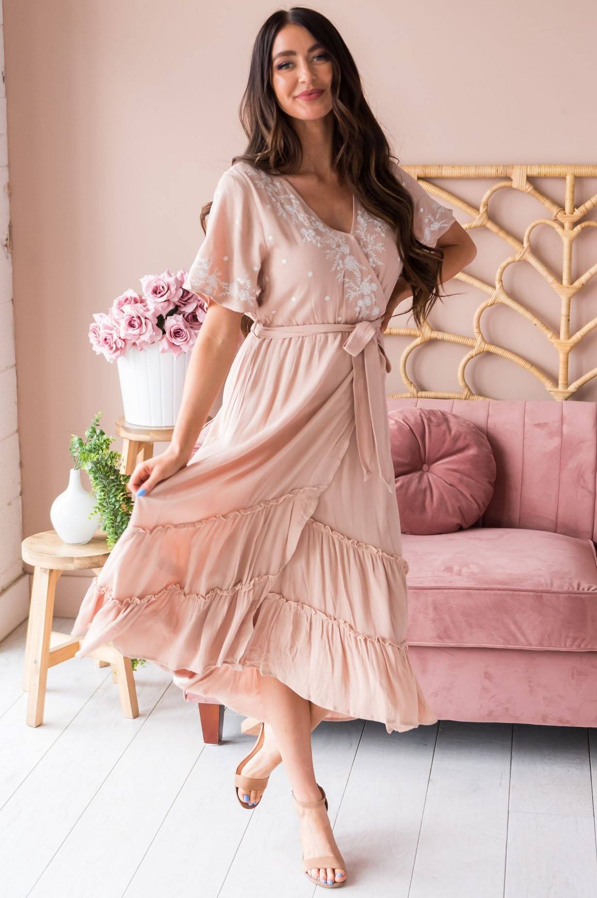 The Beverly Modest Dresses vendor-unknown