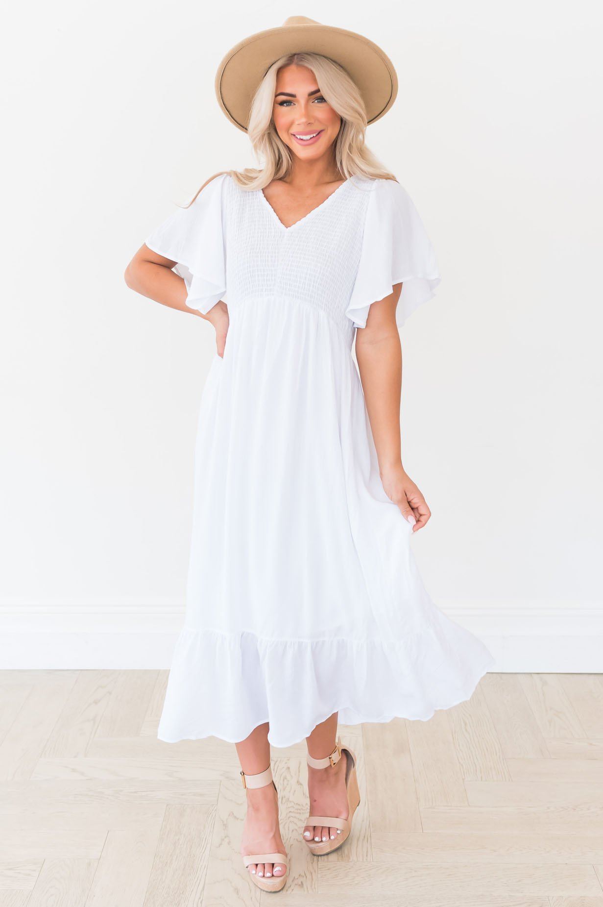 The Cynthia Modest Dresses NeeSee's Dresses