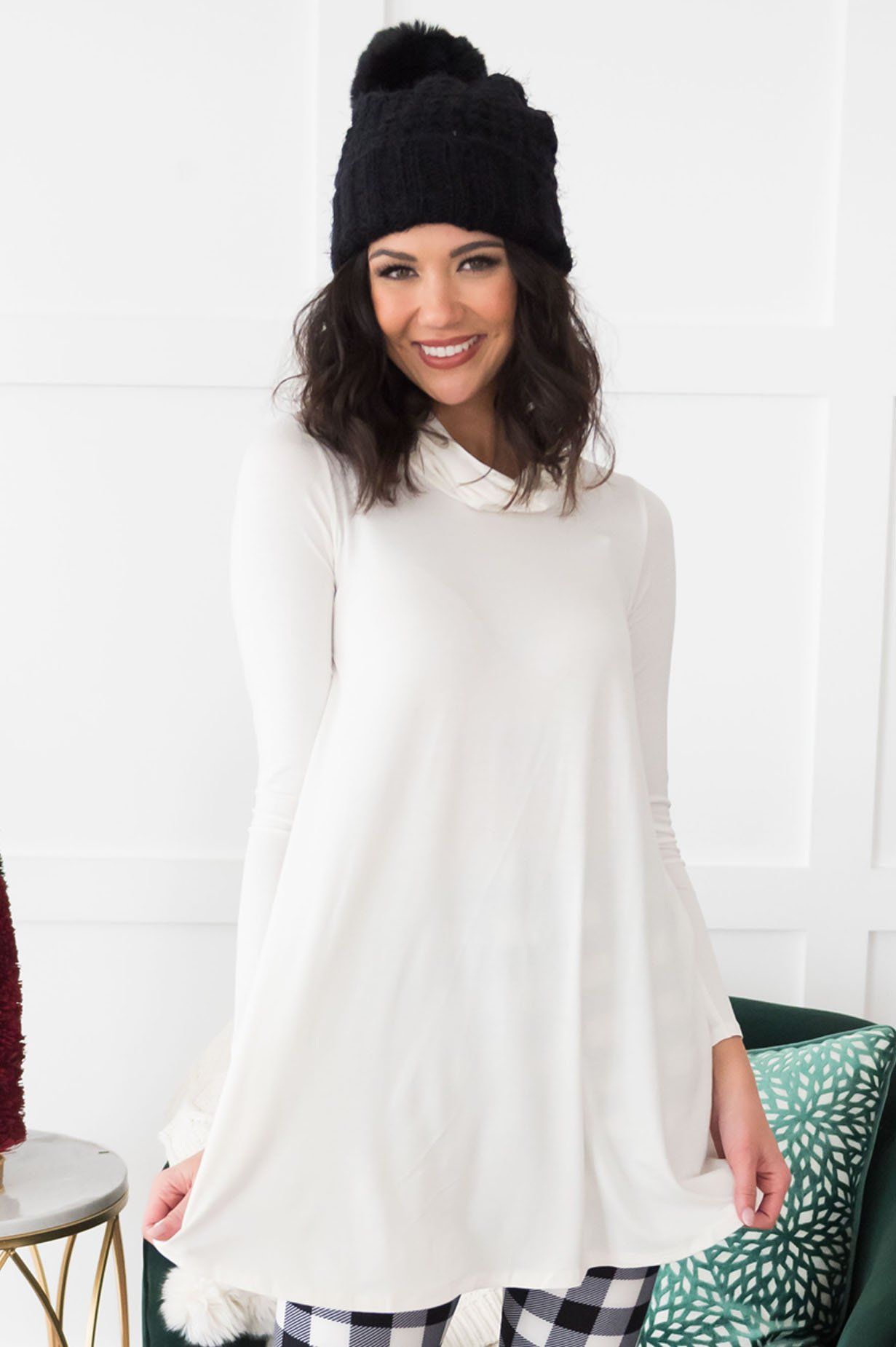 Old School Love Modest Tunic Tops vendor-unknown