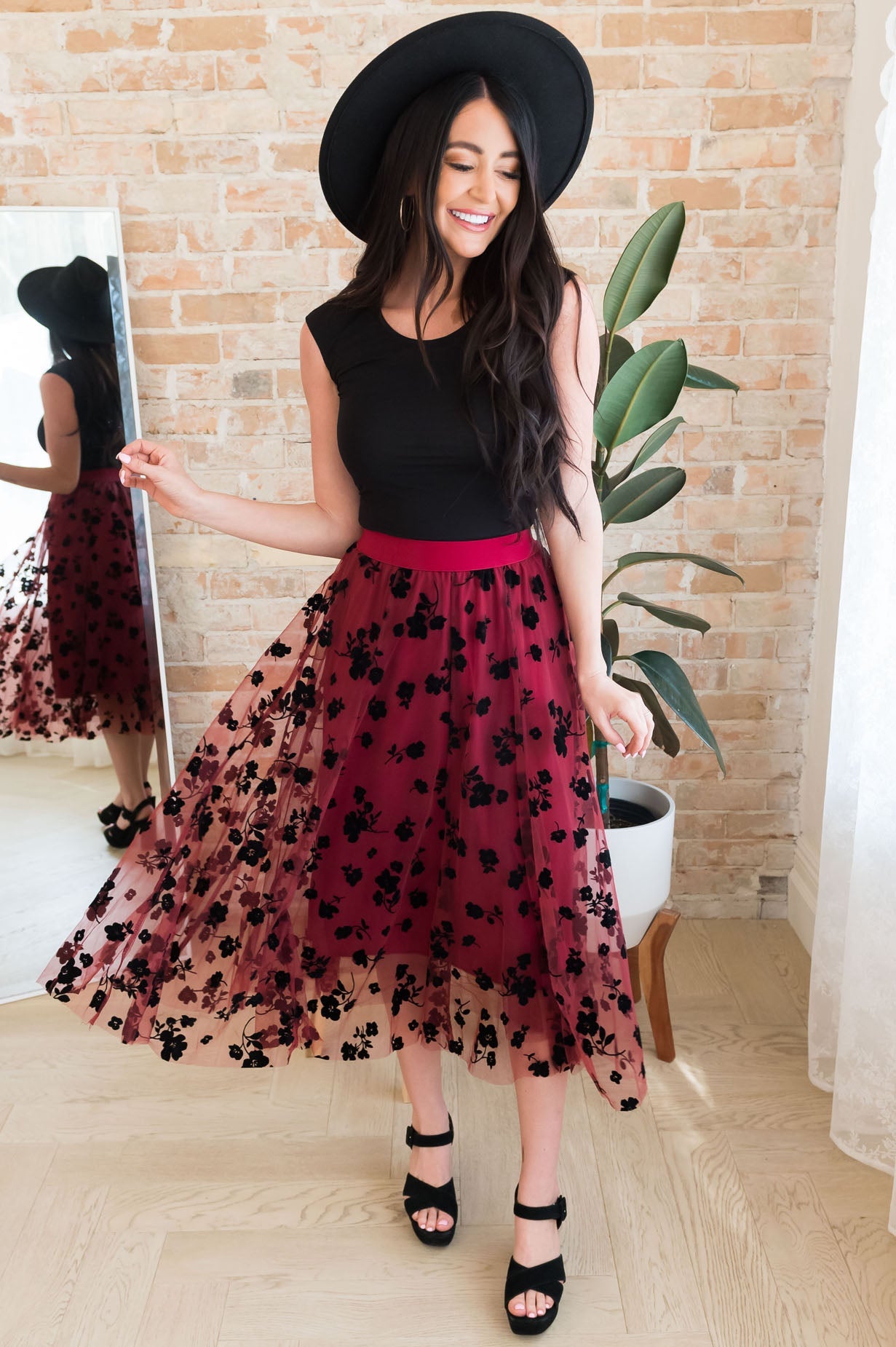 Forever Love Song Modest Tulle Skirt Skirts NeeSee's Dresses