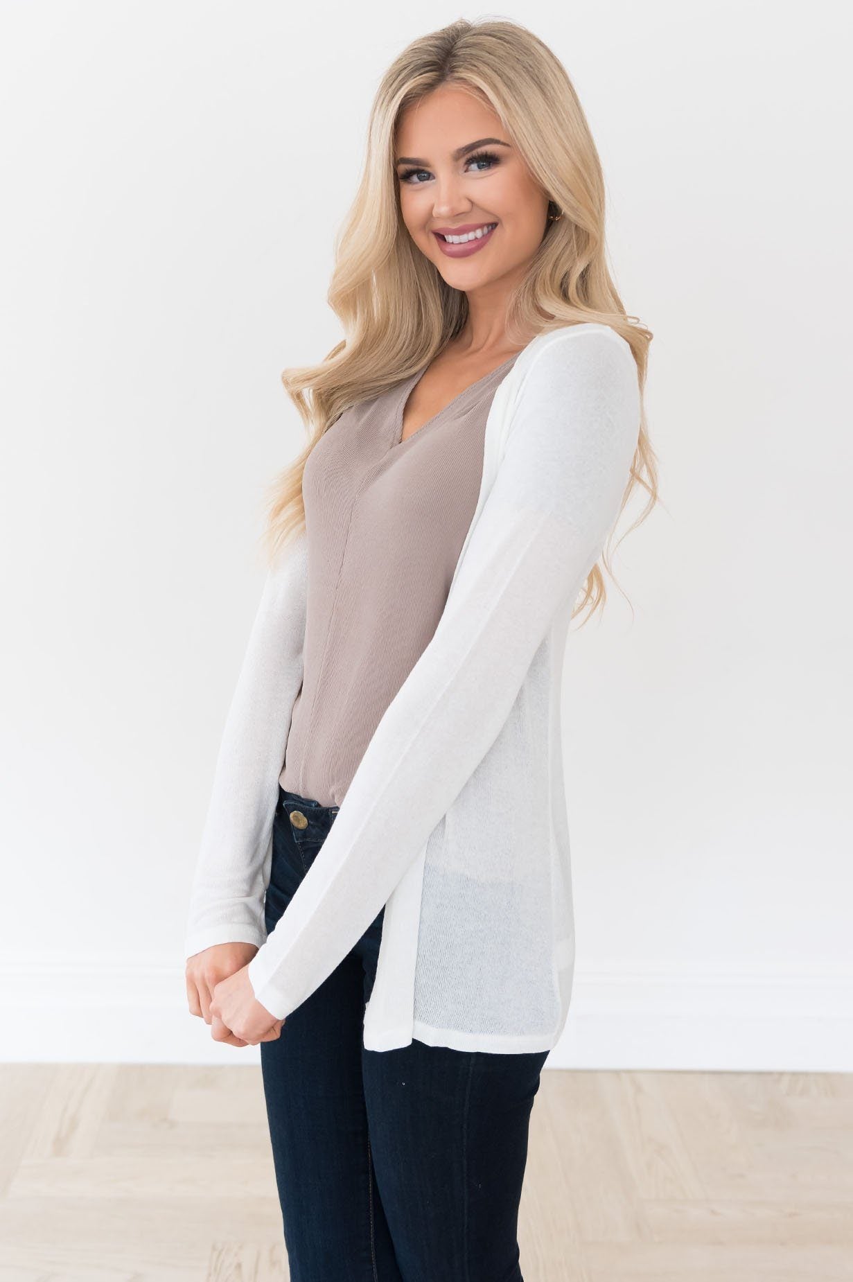 Bundled By Joy Modest Cardigan Tops vendor-unknown