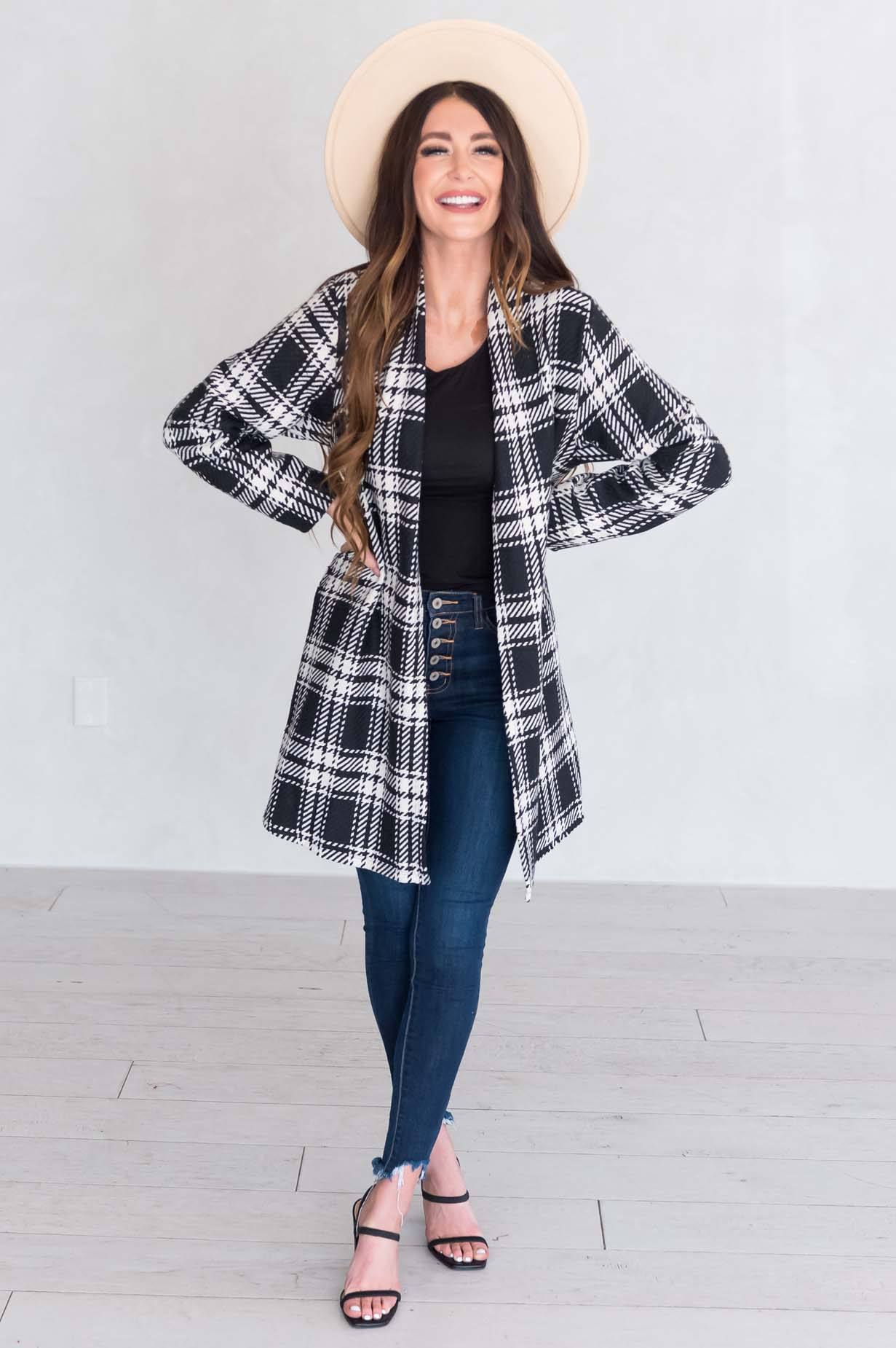 Thankful Thoughts Modest Cardigan Modest Dresses vendor-unknown