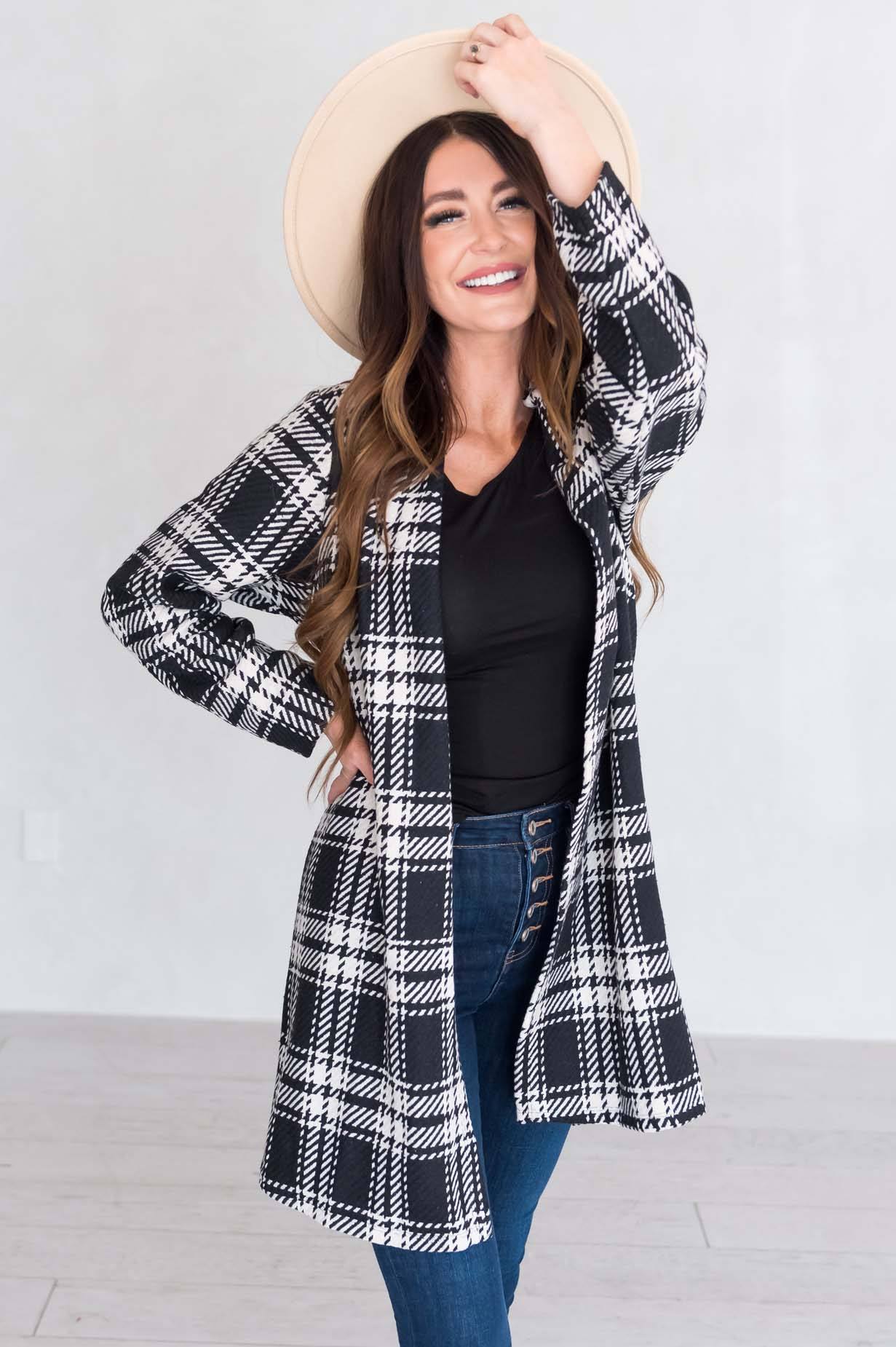 Thankful Thoughts Modest Cardigan Modest Dresses vendor-unknown