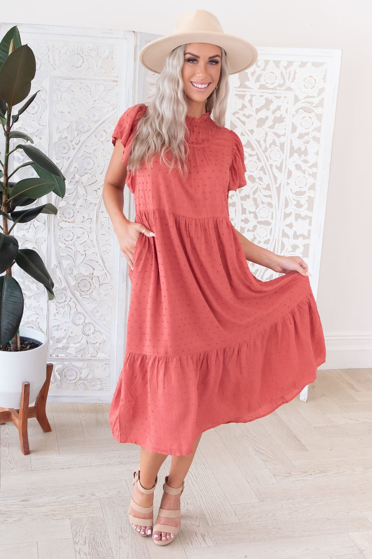 The Frannie Modest Dresses vendor-unknown