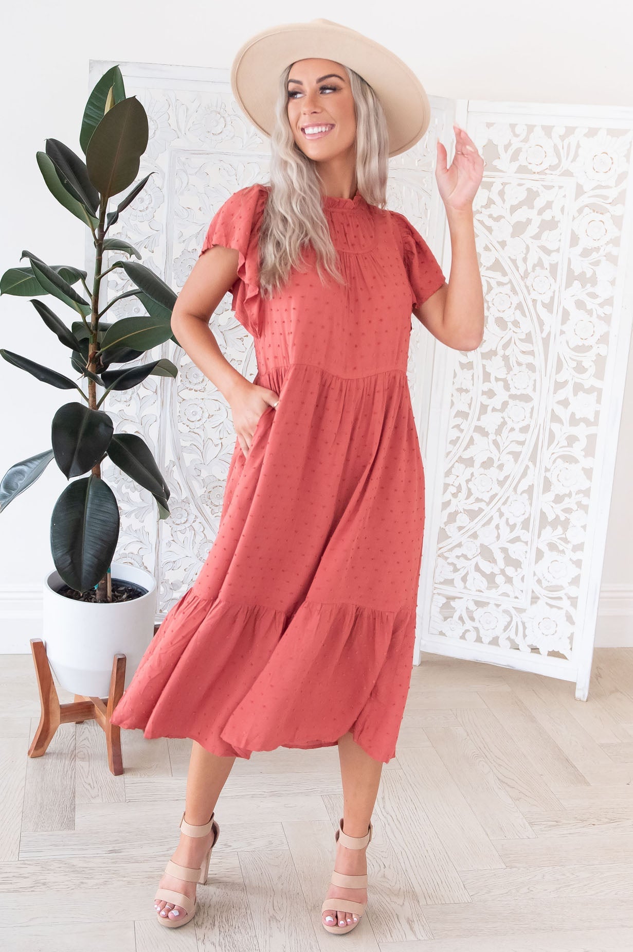 The Frannie Modest Dresses vendor-unknown