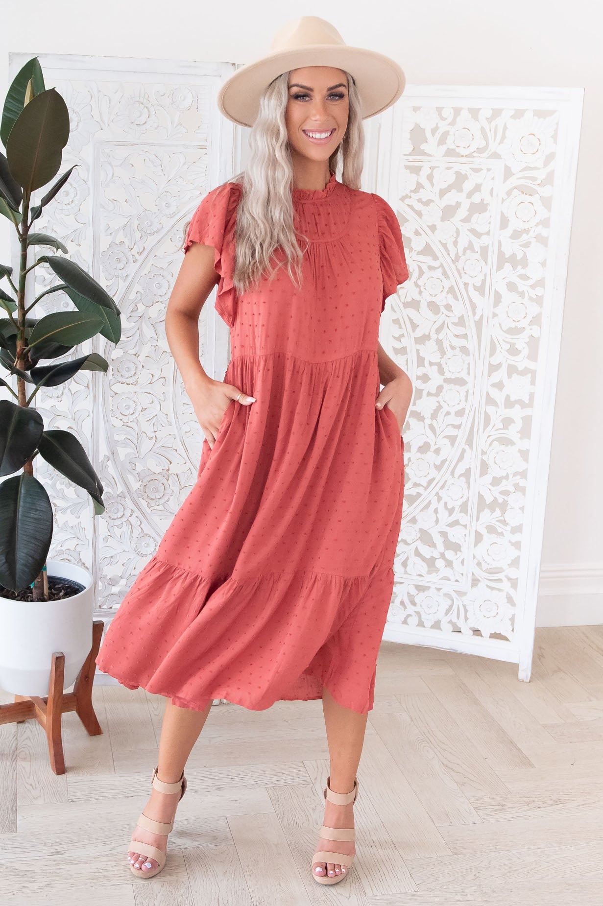 The Frannie Modest Dresses vendor-unknown