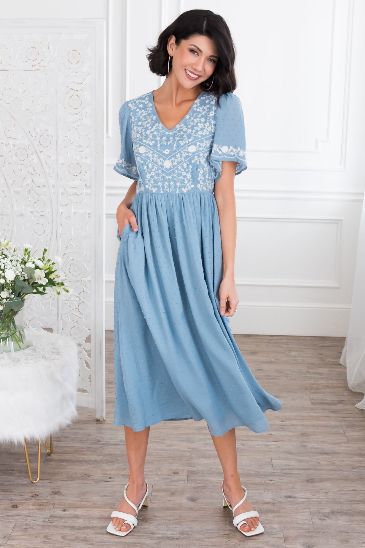 The Lyndsi Modest Dresses vendor-unknown