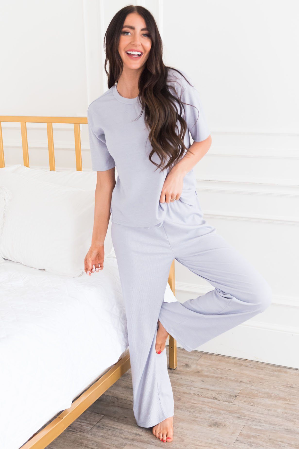 The Perfect Serenity Modest Lounge Set Tops vendor-unknown