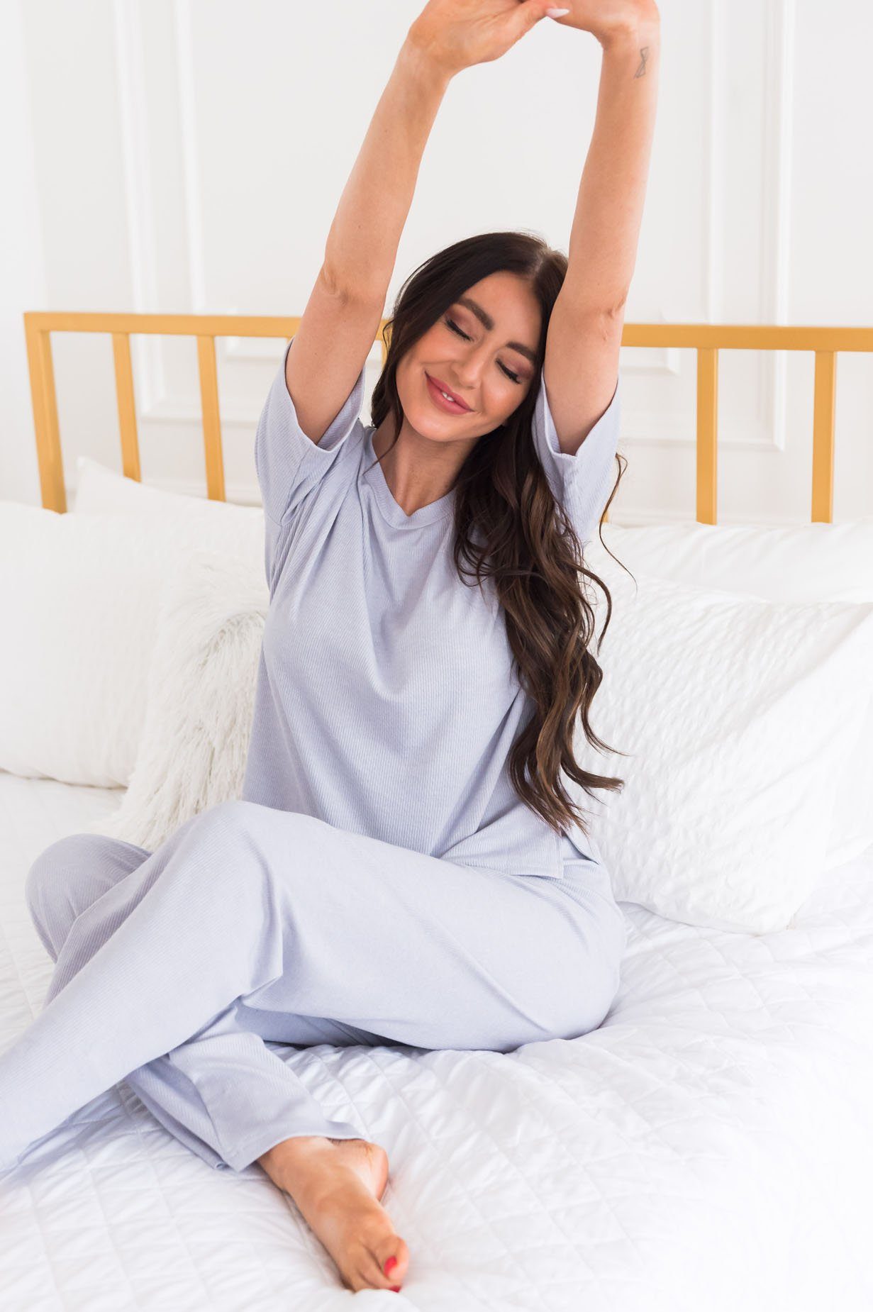 The Perfect Serenity Modest Lounge Set Tops vendor-unknown