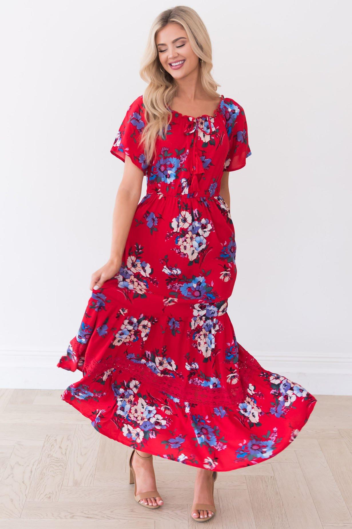 The Raeley Modest Dresses vendor-unknown