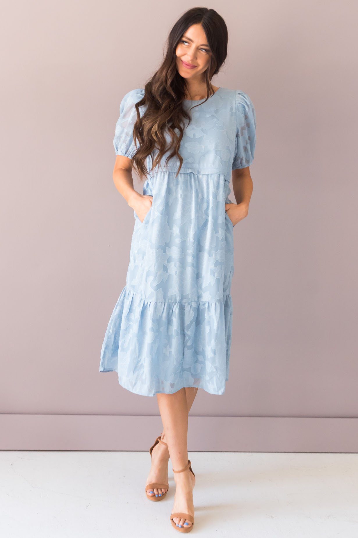 The Petunia - Nursing Friendly Modest Dresses vendor-unknown