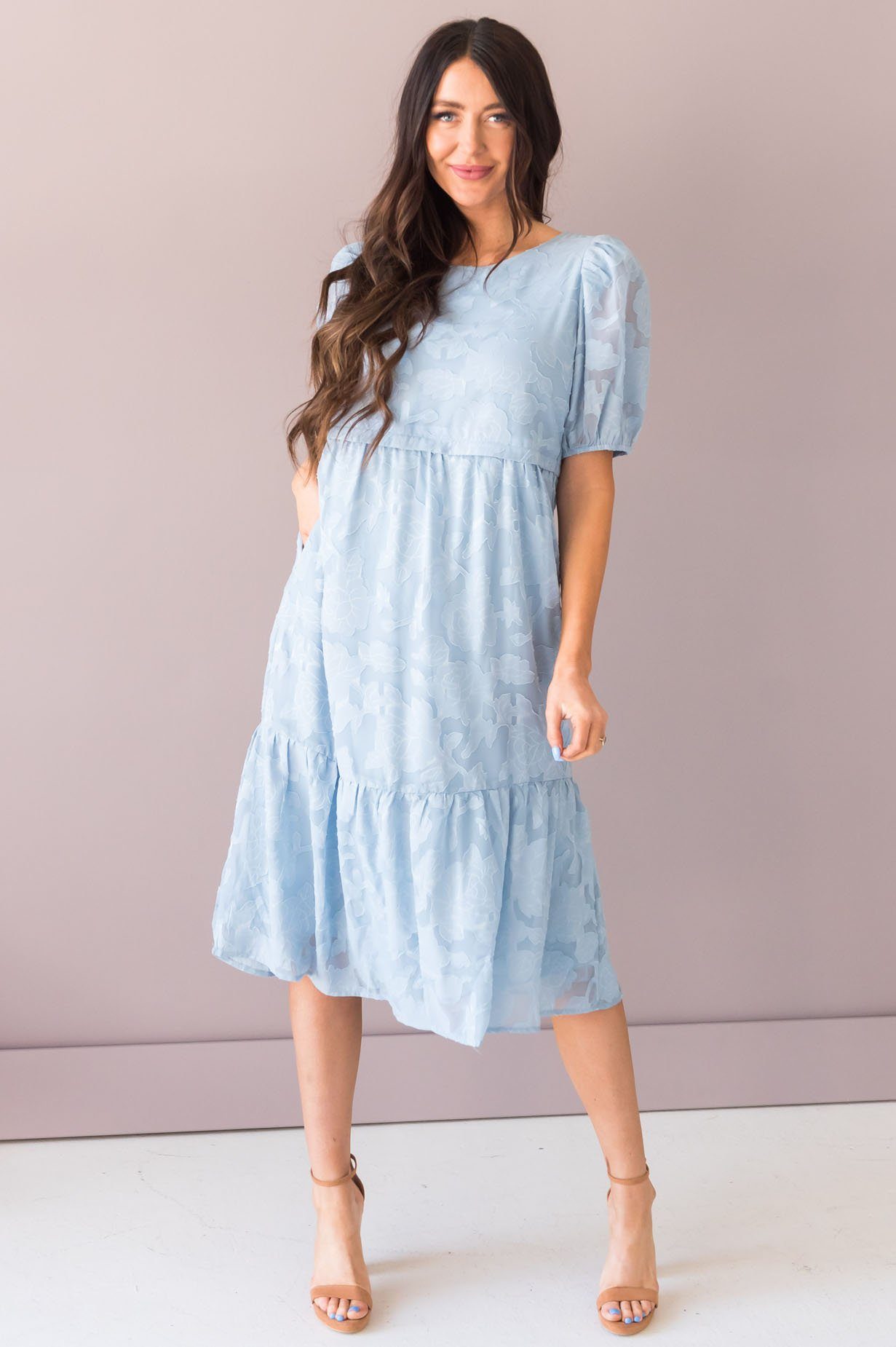 The Petunia - Nursing Friendly Modest Dresses vendor-unknown