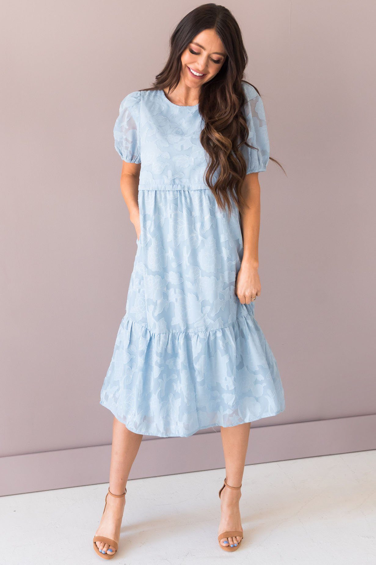 The Petunia - Nursing Friendly Modest Dresses vendor-unknown