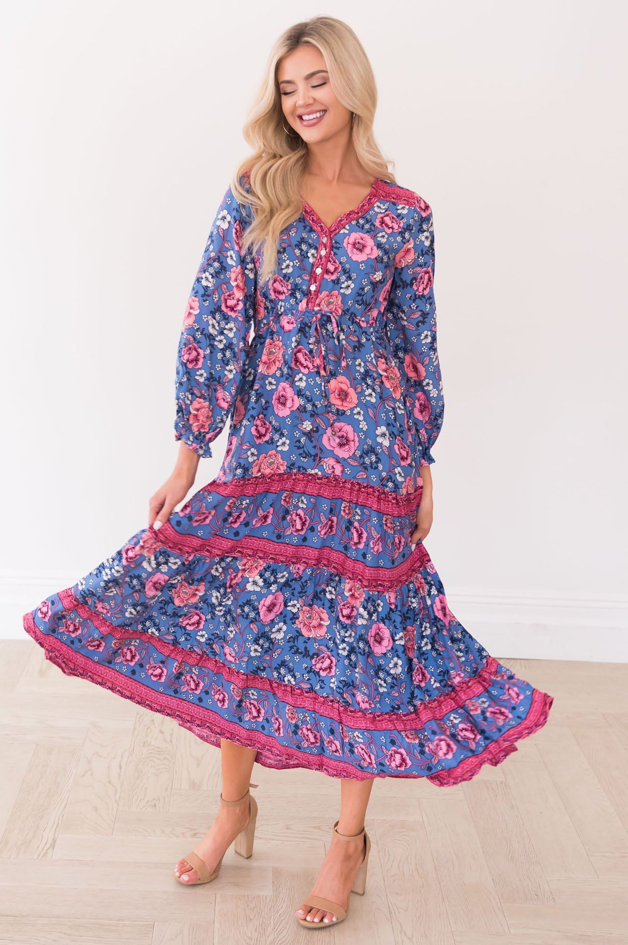 The Zaddie Modest Dresses vendor-unknown