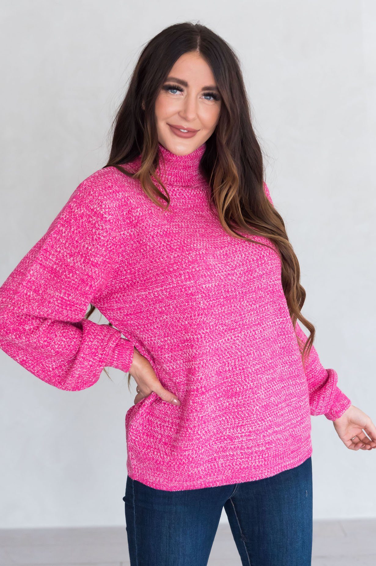 My Sweetheart Modest Turtleneck Sweater Modest Dresses vendor-unknown