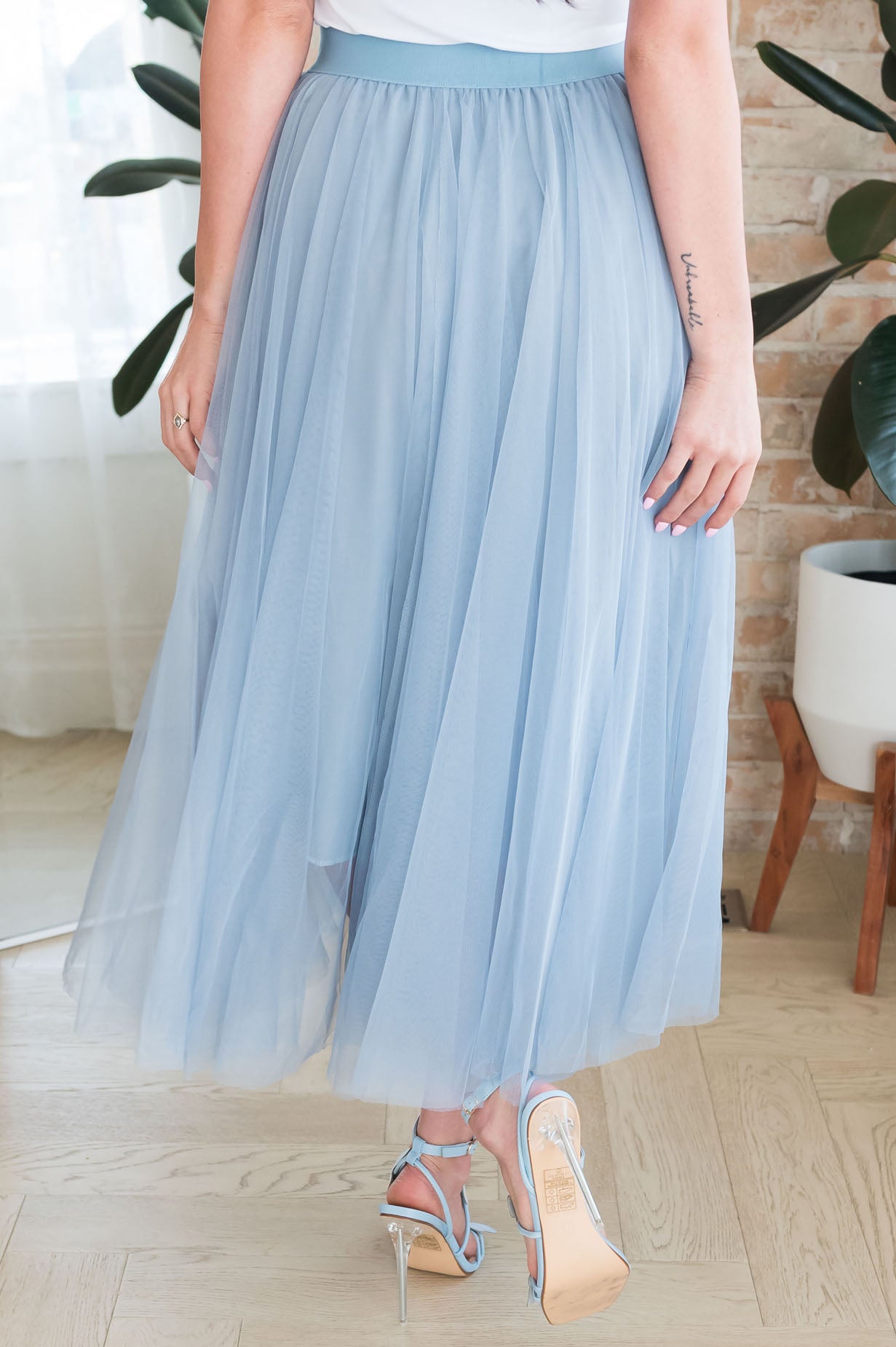 Forever Soulmates Modest Tulle Skirt Skirts vendor-unknown