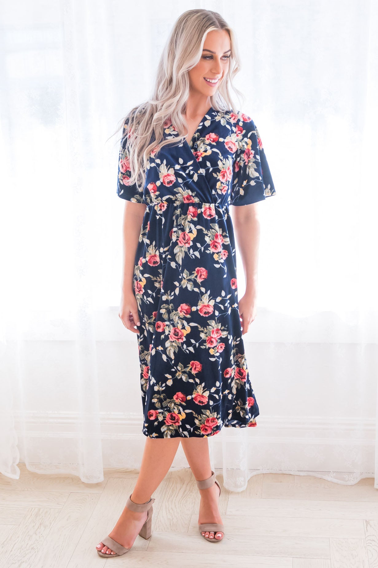 The Floral Jayde Modest Dresses vendor-unknown