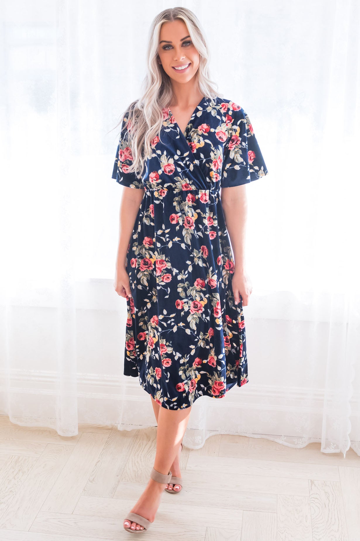 The Floral Jayde Modest Dresses vendor-unknown