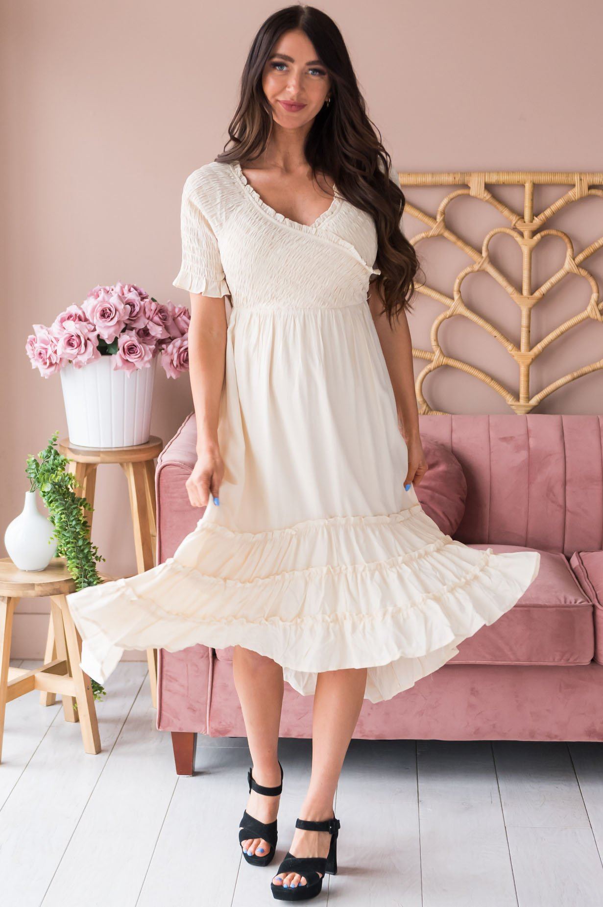 The Tegan Modest Dresses vendor-unknown